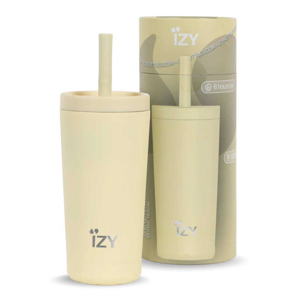 IZY Bottles B.V. | IZY Tumbler - Butter Yellow - 500ML