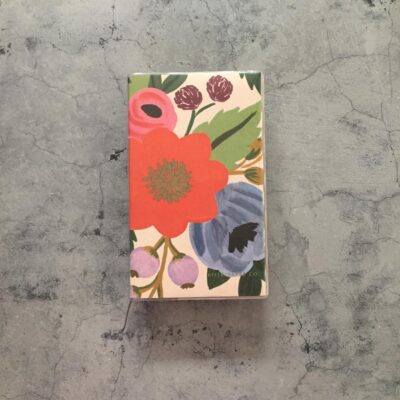 Trece ideas | Midori Paper B6 Slim - Cuadritos - Floral 3