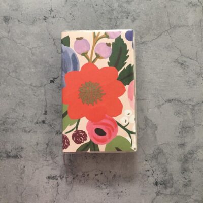 Trece ideas | Midori Paper B6 Slim - Cuadritos - Floral 1