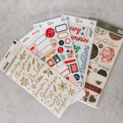 Trece ideas | Pack diferentes pegatinas Navidad