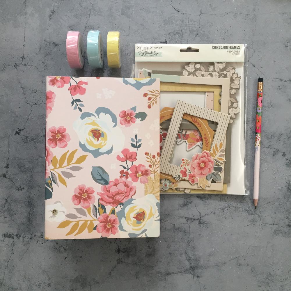 Trece Ideas | Pack Wild Flowers - Journal & Papelería Creativa
